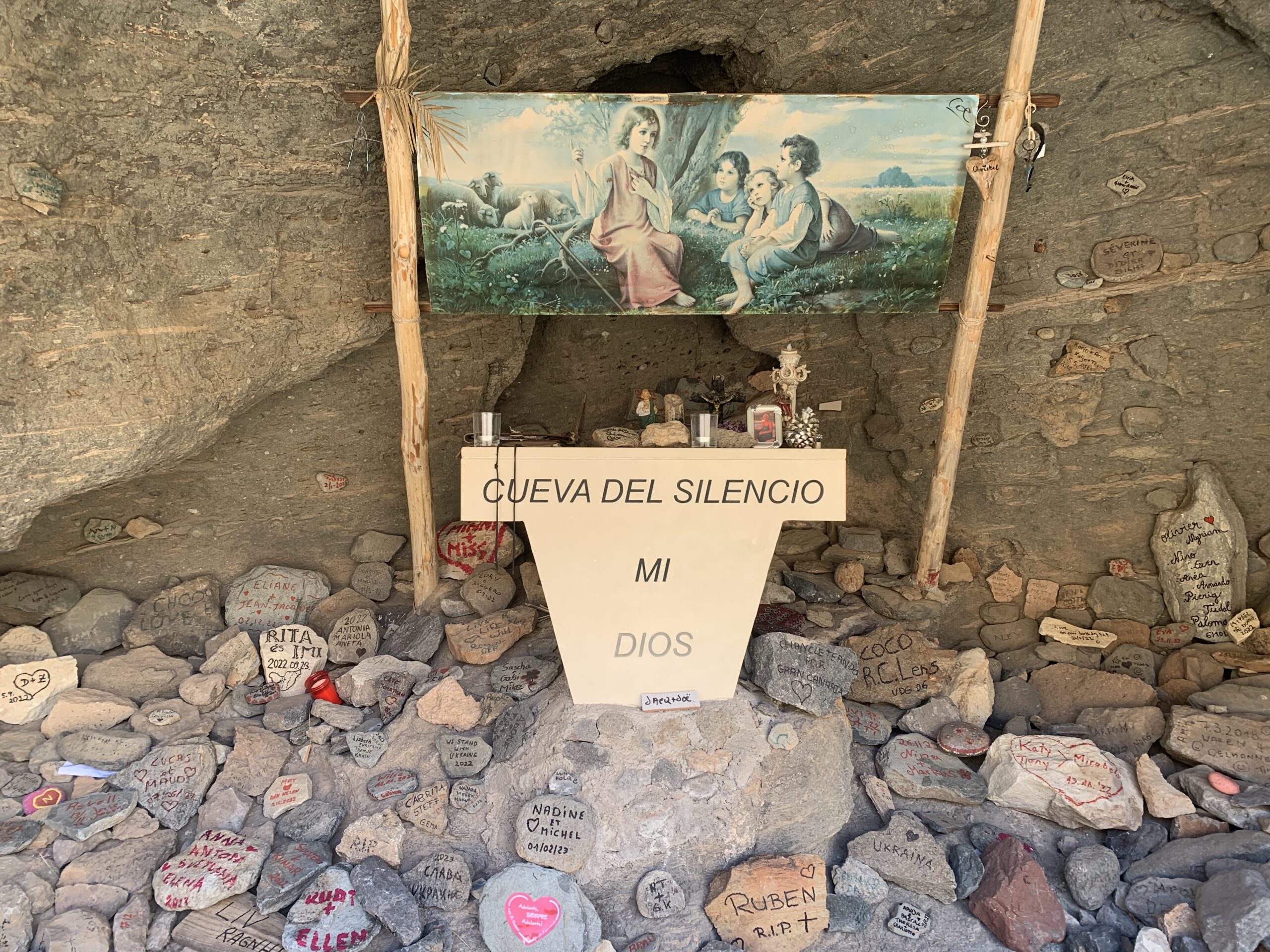 Fredagsrunden Cueva del Silencio 9. februar