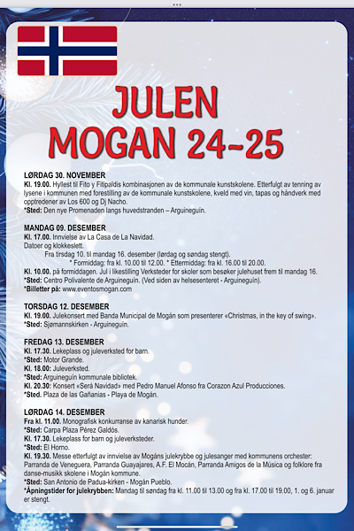 Juleprogrammet i Mogan kommune