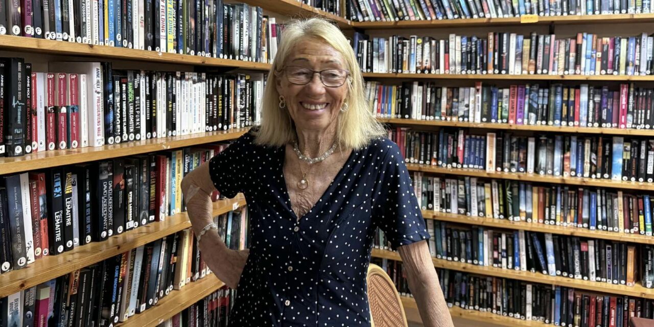 En samtale i biblioteket