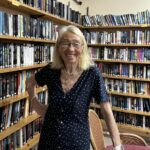 En samtale i biblioteket