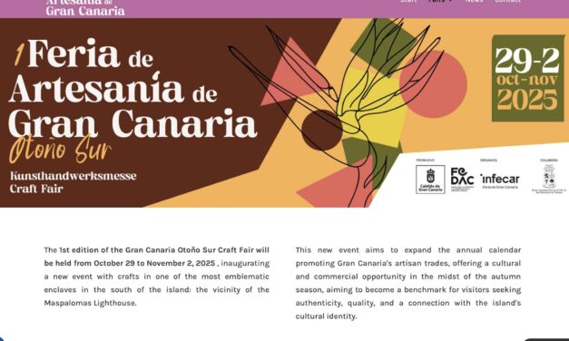 Håndtverksmesse Maspalomas 29. oktober til 2. november