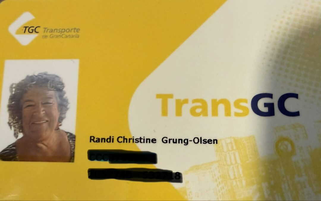 Jeg har fått busskort