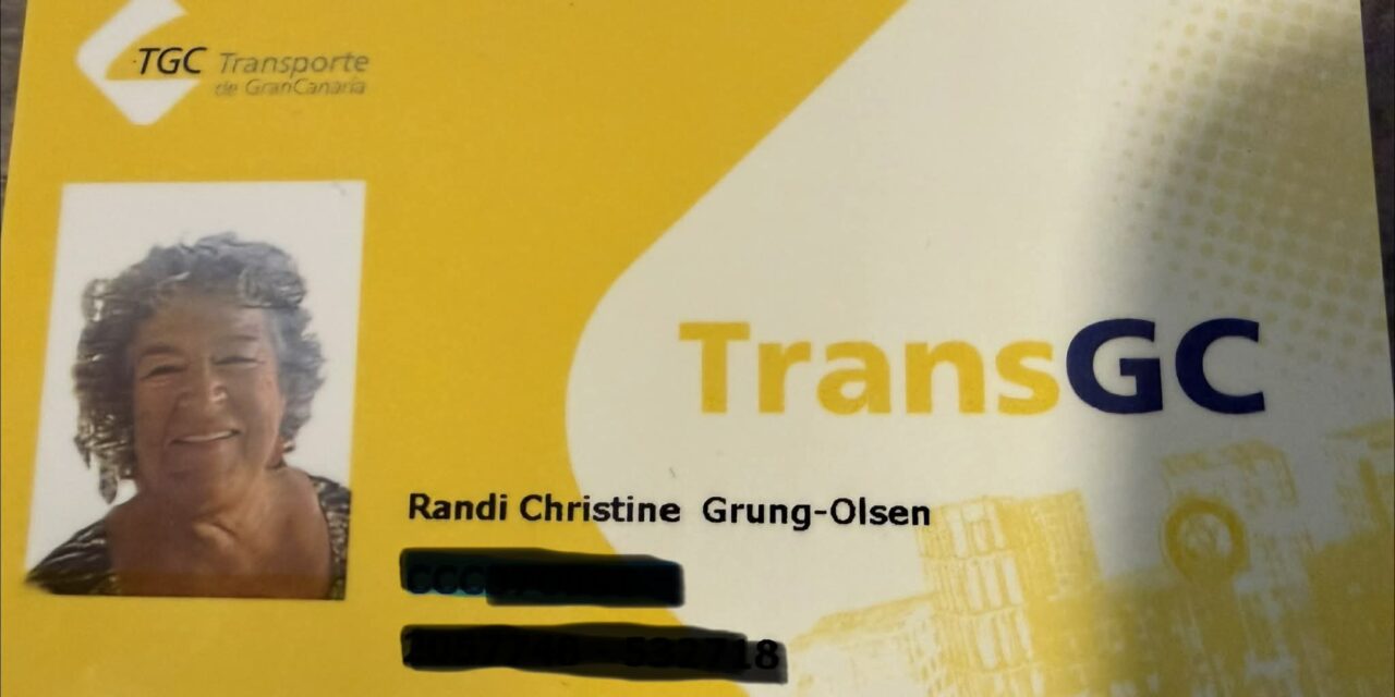 Jeg har fått busskort