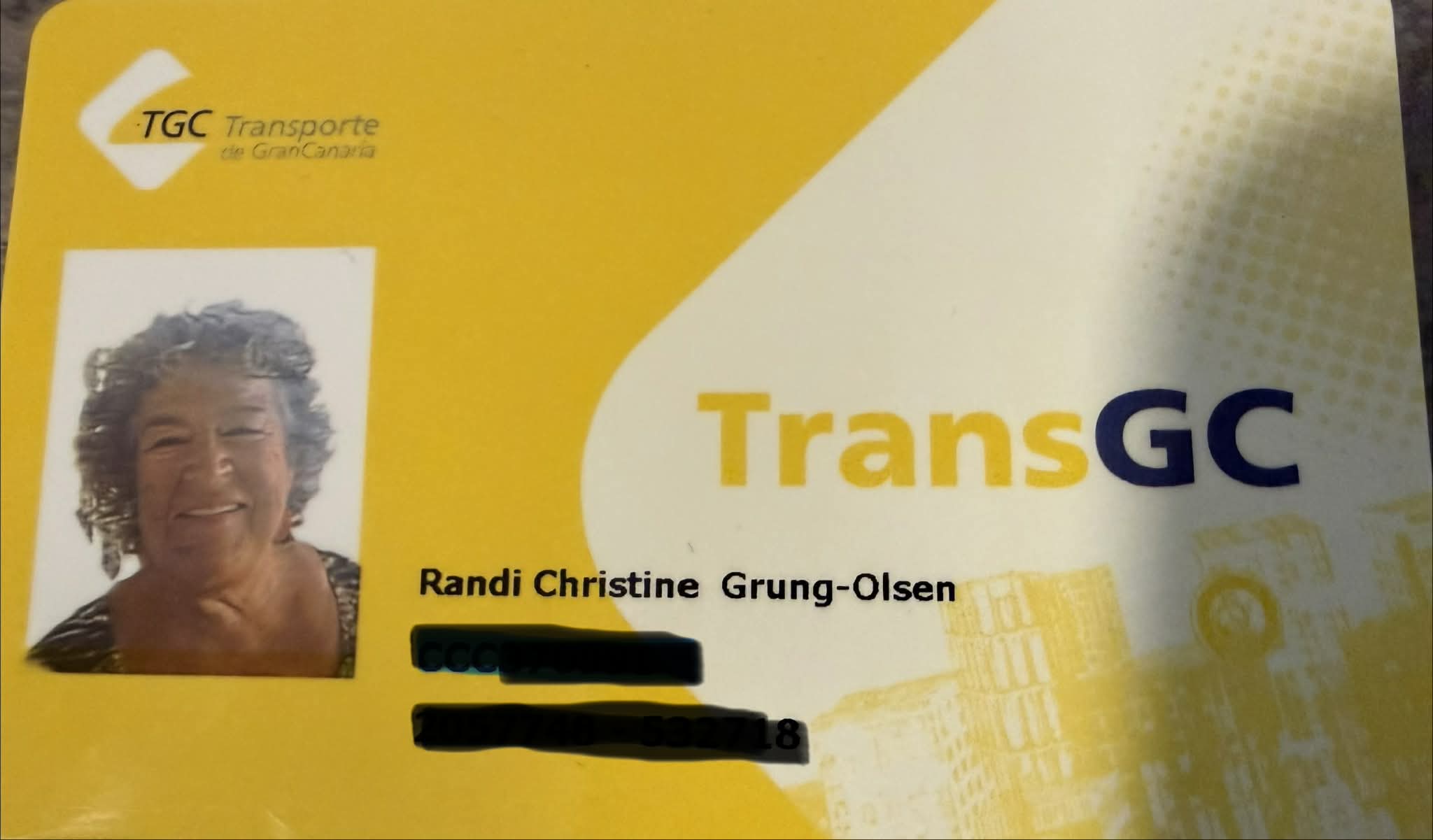 Jeg har fått busskort