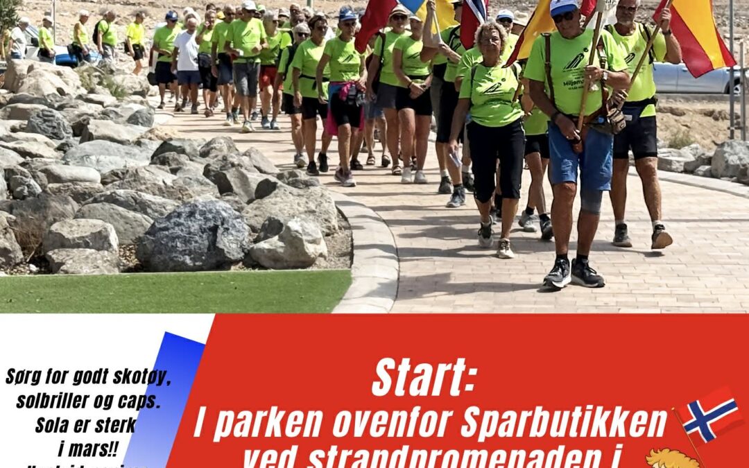 Miljømarsjen, påmelding