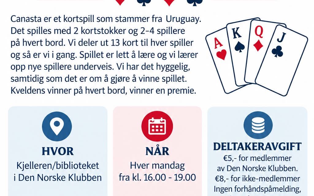 Har du lyst å spille Canasta?
